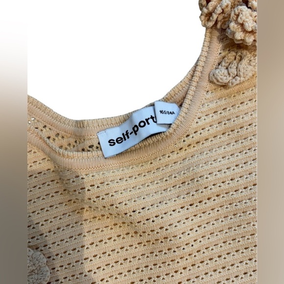 Self Portrait  Viscose Knit Midi Dress - Picture 5 of 6